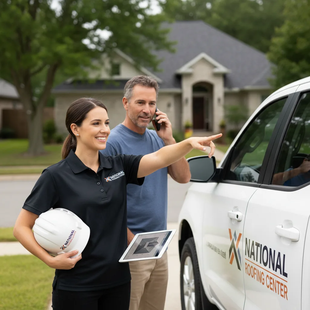 National Roofing Center customer support in Alum Creek